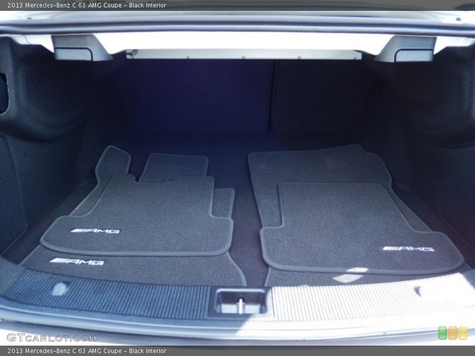 Black Interior Trunk for the 2013 Mercedes-Benz C 63 AMG Coupe #86391834