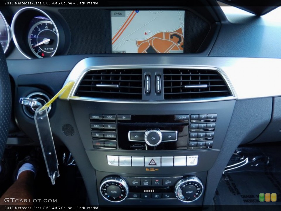 Black Interior Controls for the 2013 Mercedes-Benz C 63 AMG Coupe #86392068