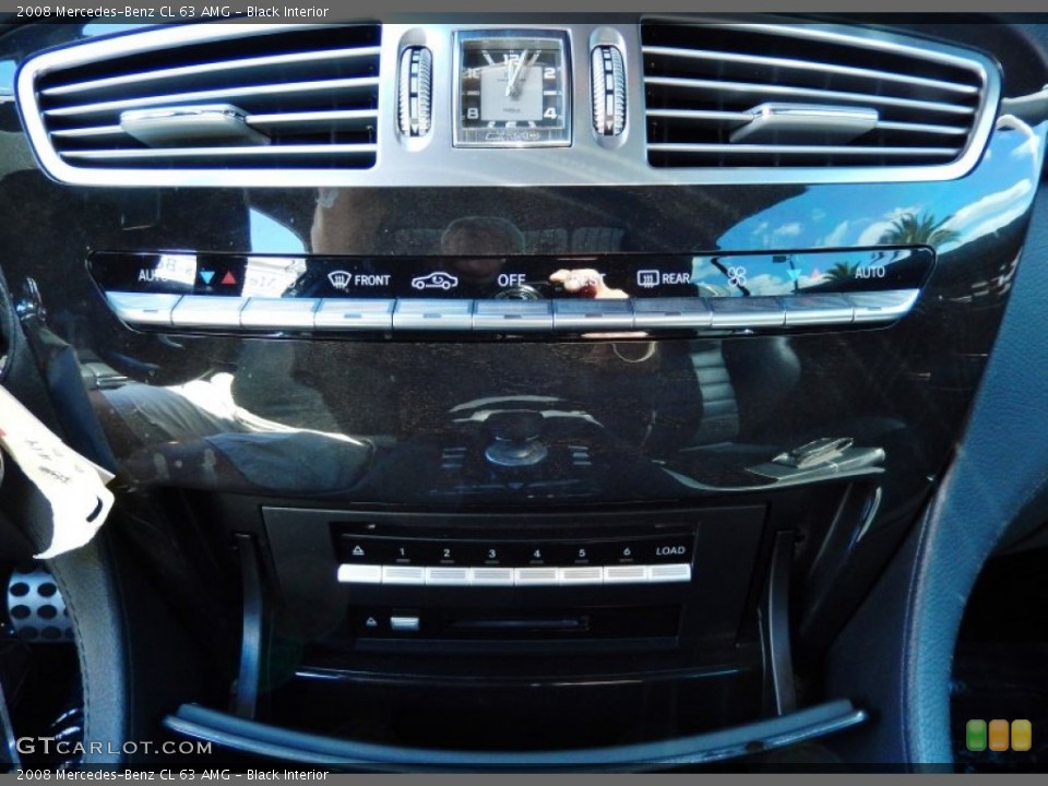 Black Interior Controls for the 2008 Mercedes-Benz CL 63 AMG #86393304