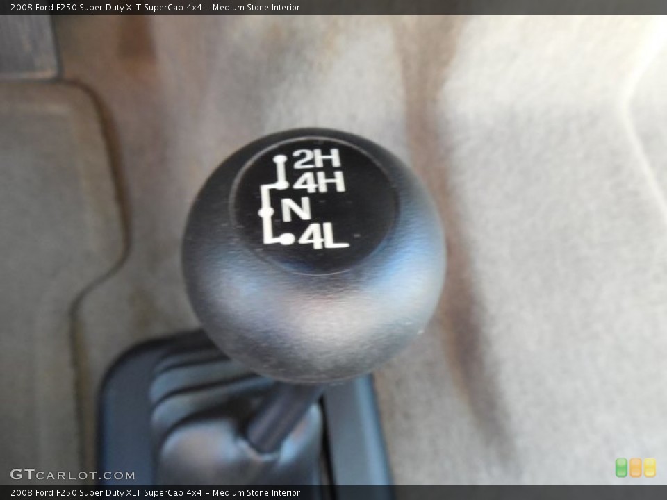 Medium Stone Interior Controls for the 2008 Ford F250 Super Duty XLT SuperCab 4x4 #86394735