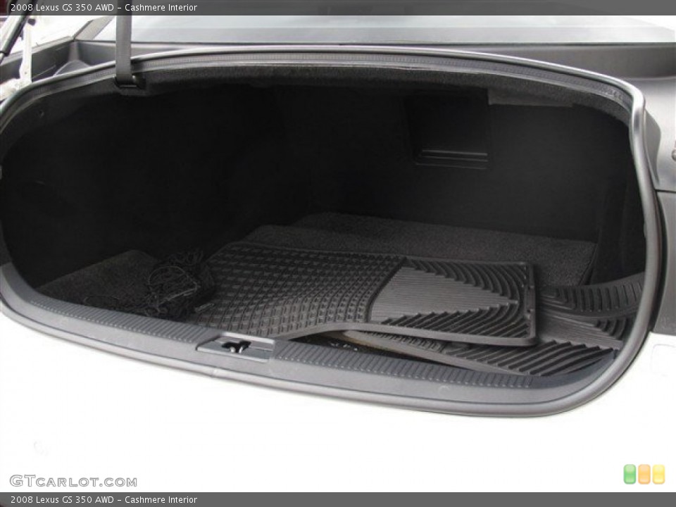Cashmere Interior Trunk for the 2008 Lexus GS 350 AWD #86394870