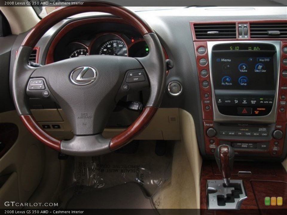 Cashmere Interior Steering Wheel for the 2008 Lexus GS 350 AWD #86394888