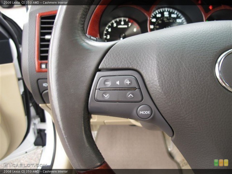 Cashmere Interior Controls for the 2008 Lexus GS 350 AWD #86395155