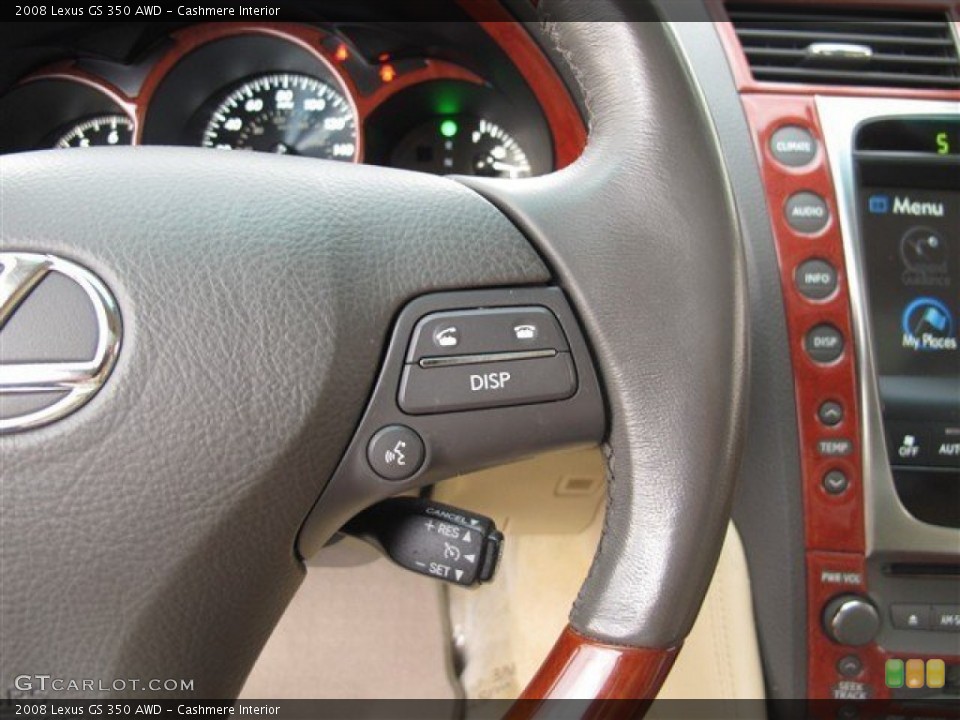Cashmere Interior Controls for the 2008 Lexus GS 350 AWD #86395171