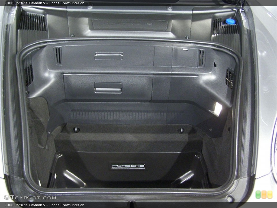 Cocoa Brown Interior Trunk for the 2008 Porsche Cayman S #86396