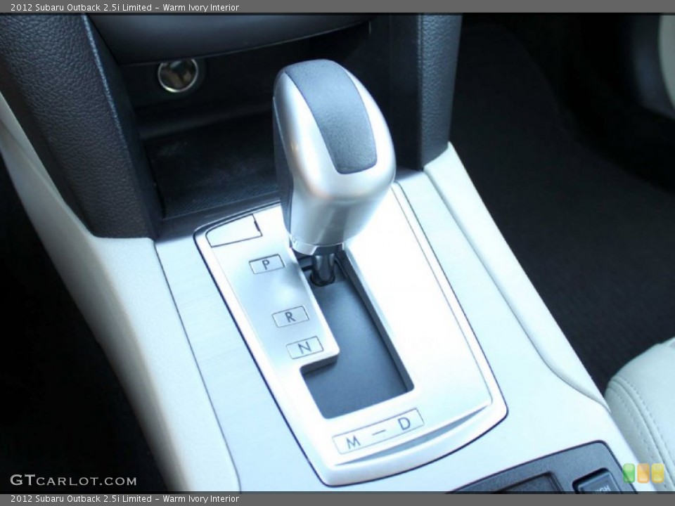 Warm Ivory Interior Transmission for the 2012 Subaru Outback 2.5i Limited #86399022
