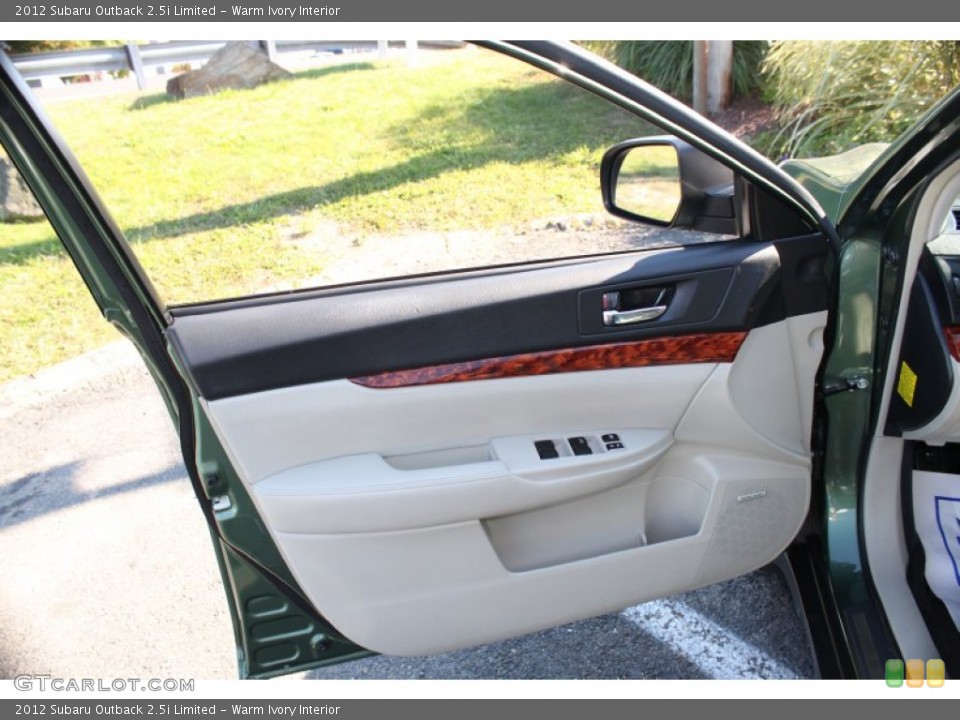 Warm Ivory Interior Door Panel for the 2012 Subaru Outback 2.5i Limited #86399097