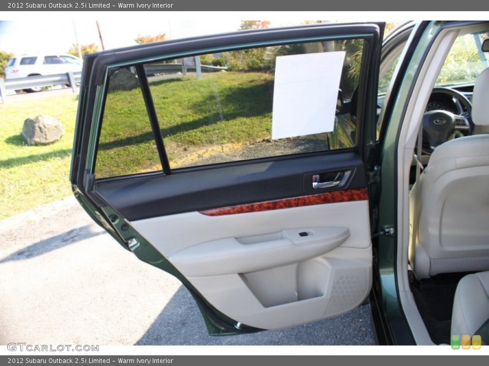 Warm Ivory Interior Door Panel for the 2012 Subaru Outback 2.5i Limited #86399112