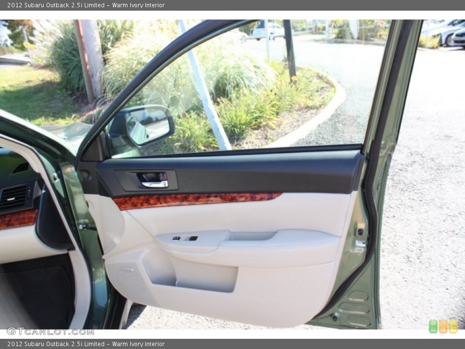 Warm Ivory Interior Door Panel for the 2012 Subaru Outback 2.5i Limited #86399124