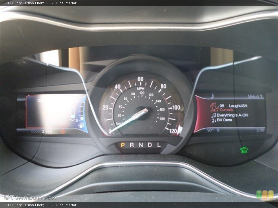 Dune Interior Gauges for the 2014 Ford Fusion Energi SE #86406139