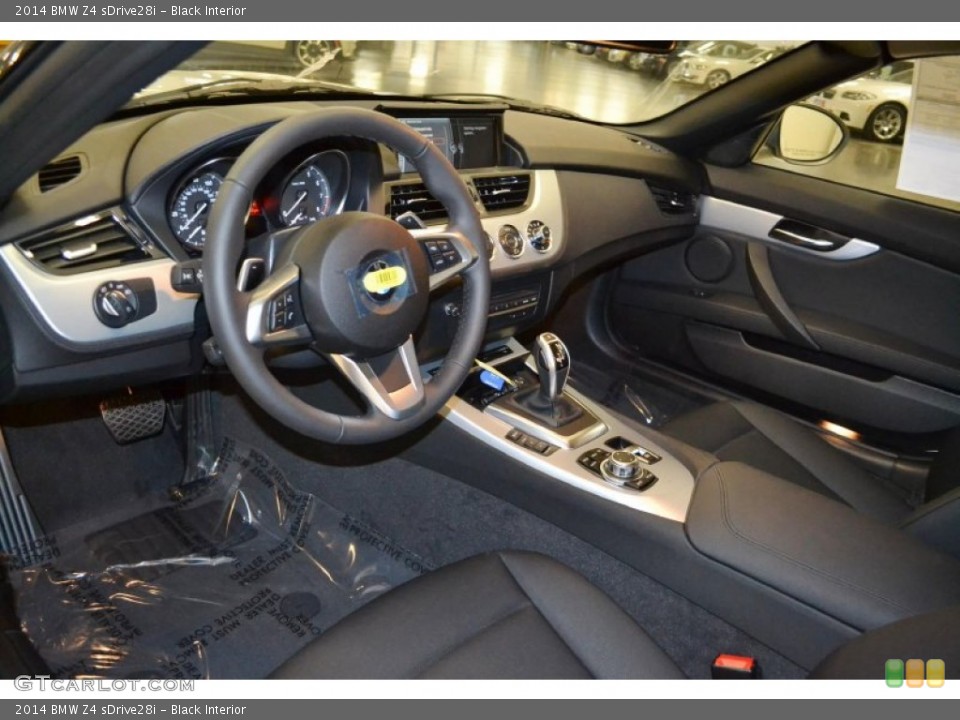 Black Interior Prime Interior for the 2014 BMW Z4 sDrive28i #86406292