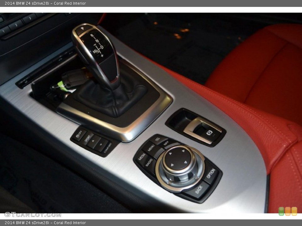 Coral Red Interior Transmission for the 2014 BMW Z4 sDrive28i #86406566