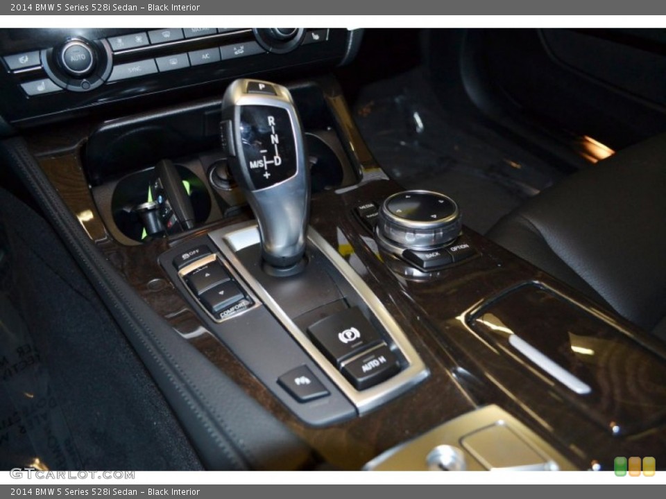 Black Interior Transmission for the 2014 BMW 5 Series 528i Sedan #86407595