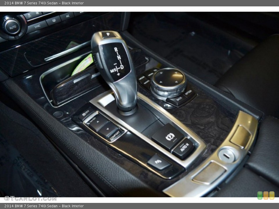 Black Interior Transmission for the 2014 BMW 7 Series 740i Sedan #86407808