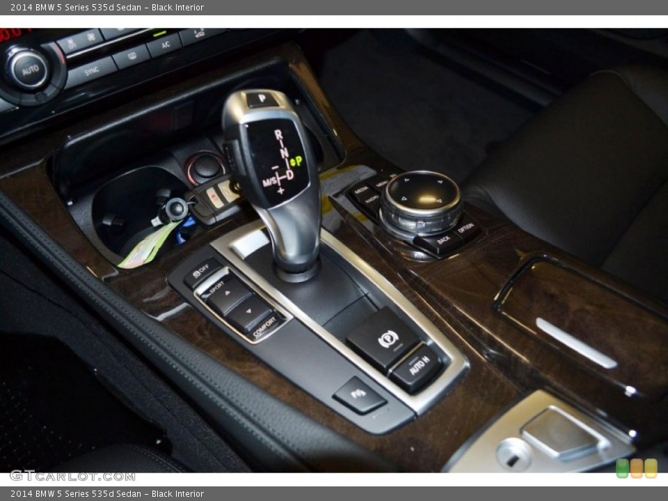 Black Interior Transmission for the 2014 BMW 5 Series 535d Sedan #86408216