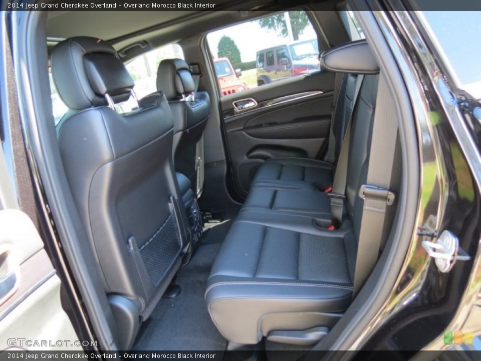 Overland Morocco Black Interior Rear Seat for the 2014 Jeep Grand Cherokee Overland #86415452