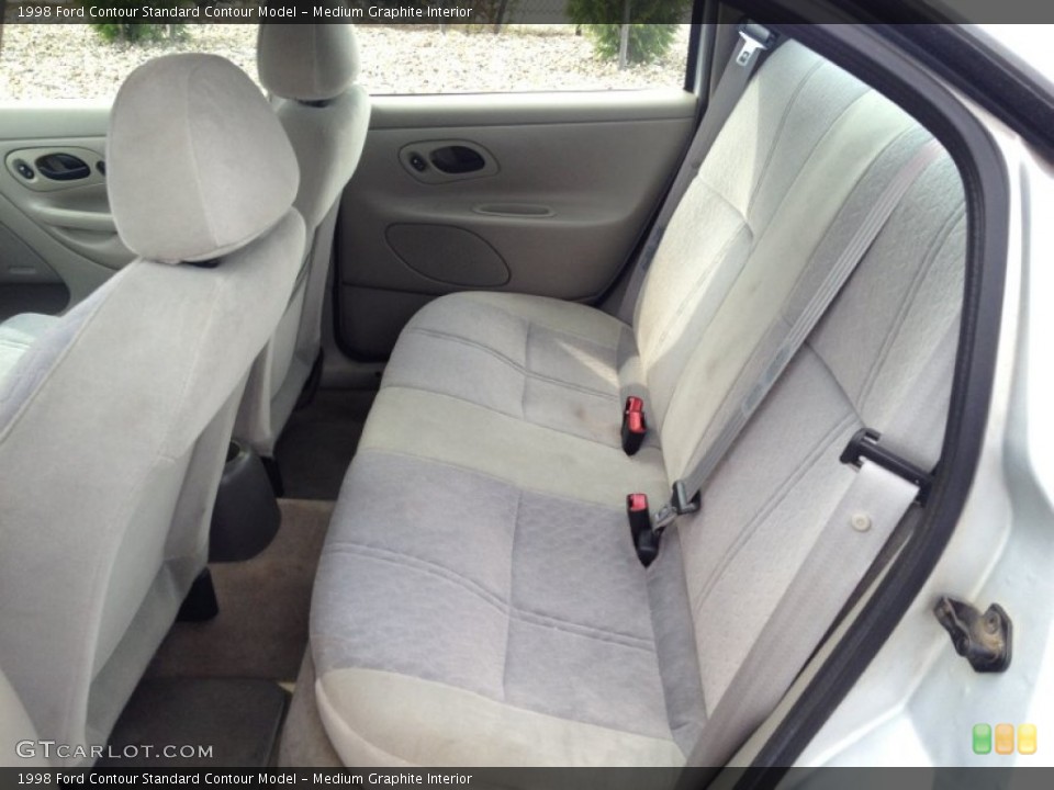 Medium Graphite Interior Rear Seat for the 1998 Ford Contour  #86415458