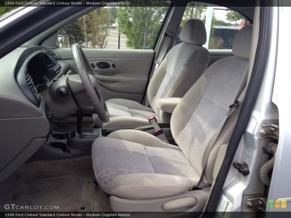 Medium Graphite Interior Front Seat for the 1998 Ford Contour  #86415533