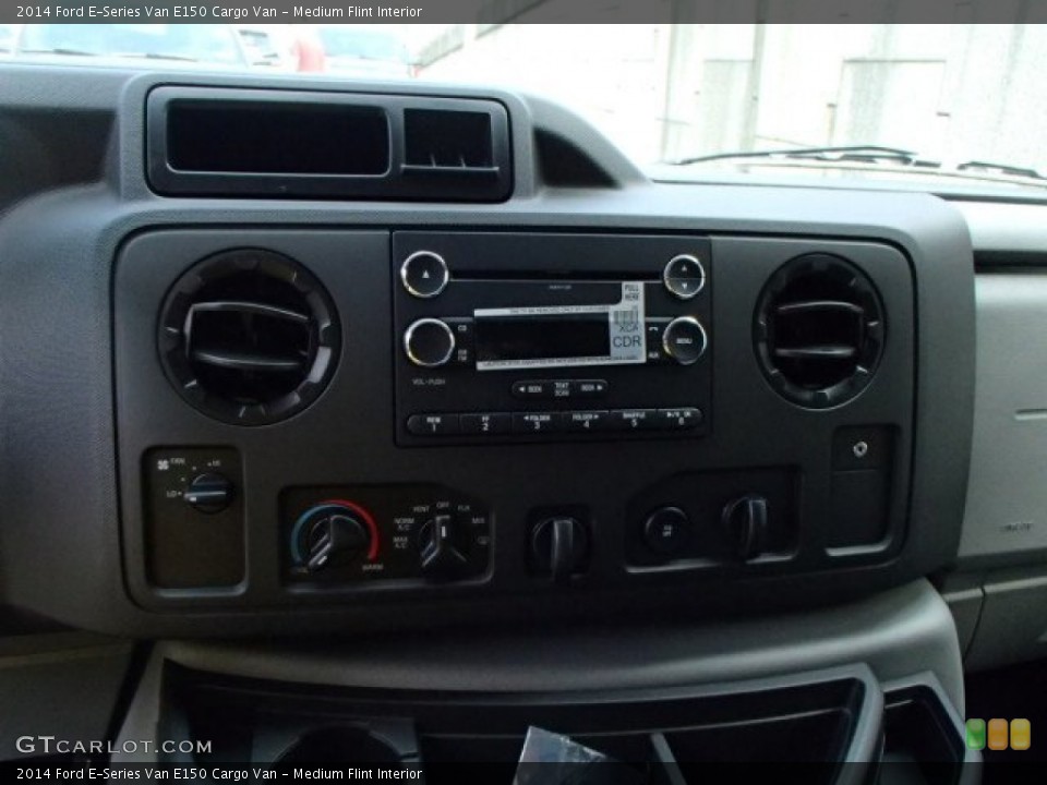 Medium Flint Interior Controls for the 2014 Ford E-Series Van E150 Cargo Van #86417156