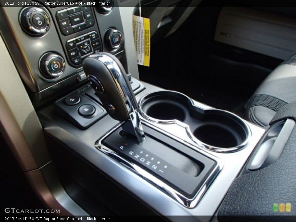 Black Interior Transmission for the 2013 Ford F150 SVT Raptor SuperCab 4x4 #86418098