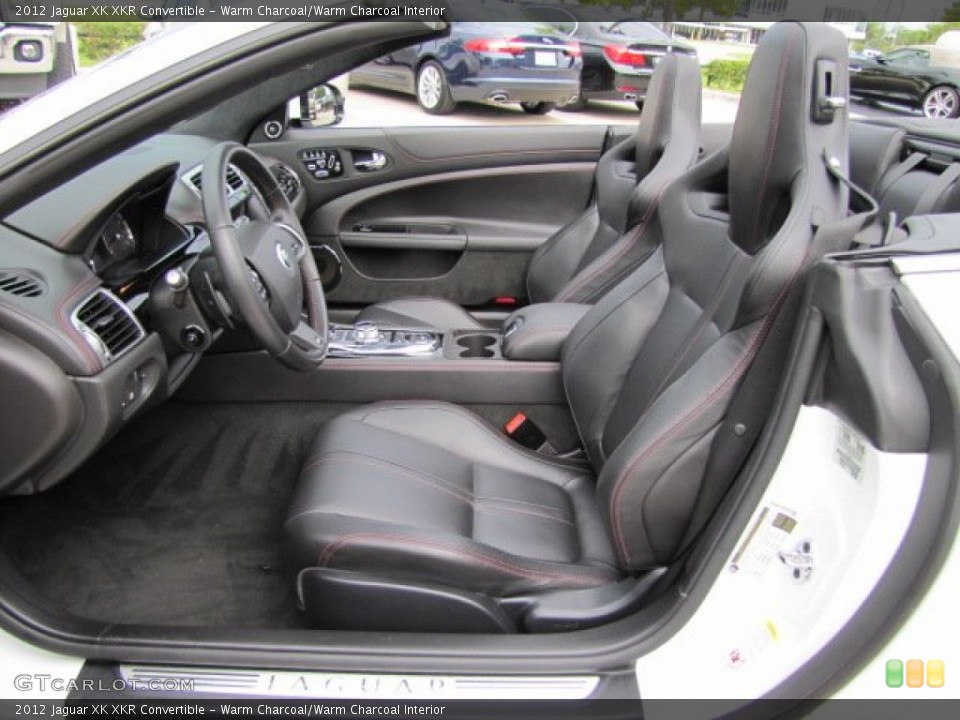Warm Charcoal/Warm Charcoal Interior Photo for the 2012 Jaguar XK XKR Convertible #86421091