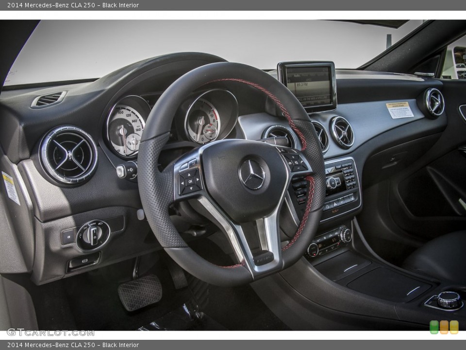 Black Interior Dashboard for the 2014 Mercedes-Benz CLA 250 #86422013