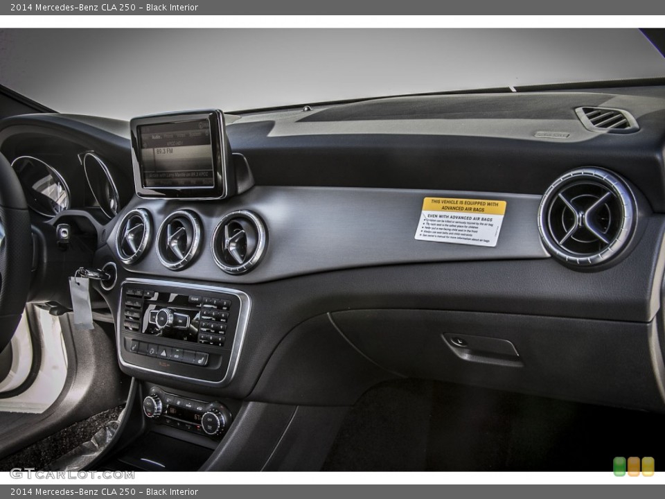 Black Interior Dashboard for the 2014 Mercedes-Benz CLA 250 #86422121