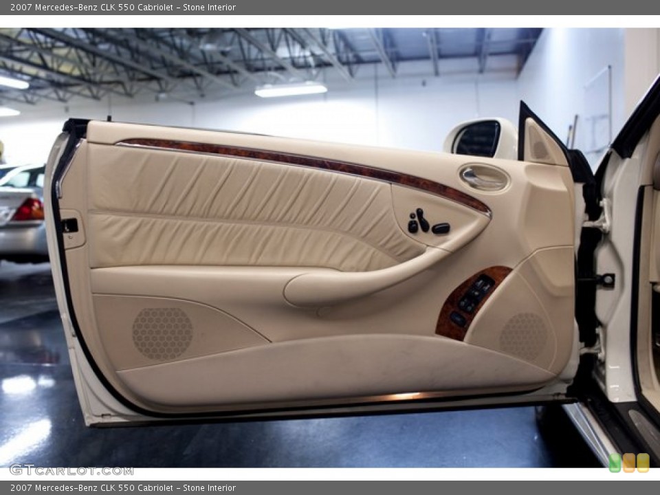 Stone Interior Door Panel for the 2007 Mercedes-Benz CLK 550 Cabriolet #86426753