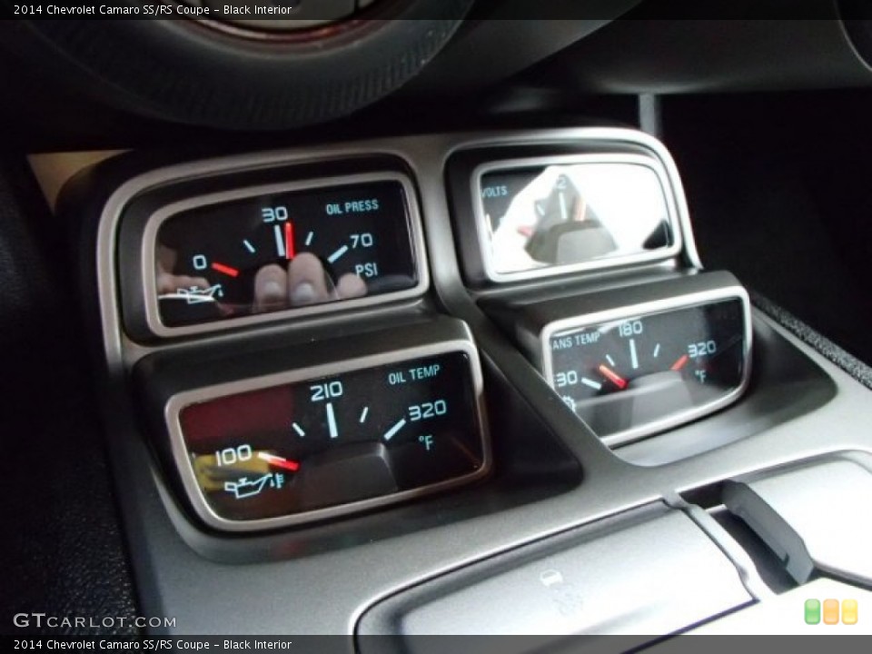 Black Interior Gauges for the 2014 Chevrolet Camaro SS/RS Coupe #86427128