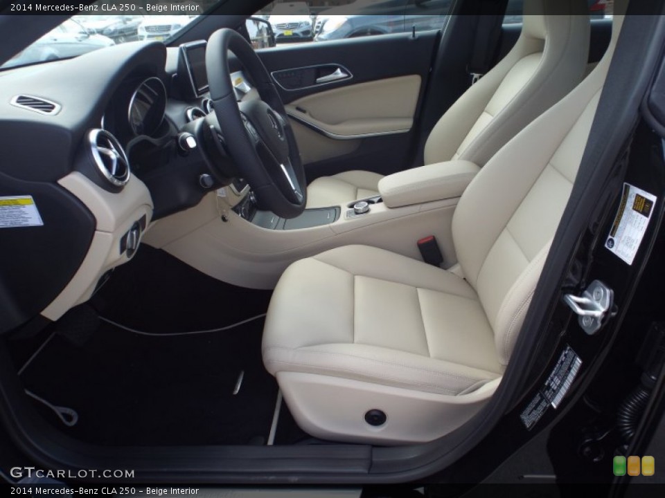 Beige Interior Photo for the 2014 Mercedes-Benz CLA 250 #86427869