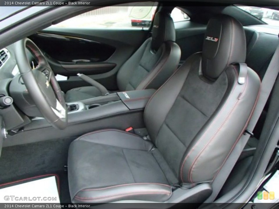 Black Interior Front Seat for the 2014 Chevrolet Camaro ZL1 Coupe #86427900