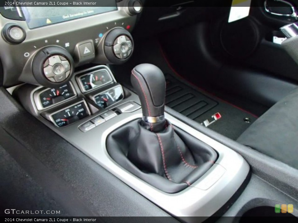 Black Interior Transmission for the 2014 Chevrolet Camaro ZL1 Coupe #86428102