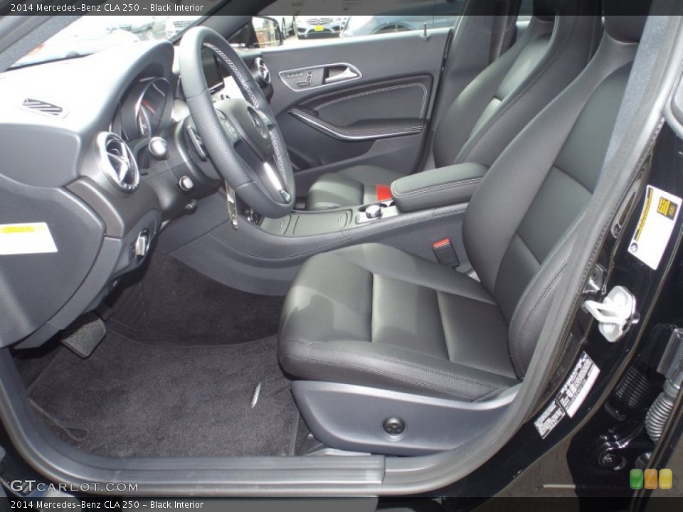 Black Interior Photo for the 2014 Mercedes-Benz CLA 250 #86428406
