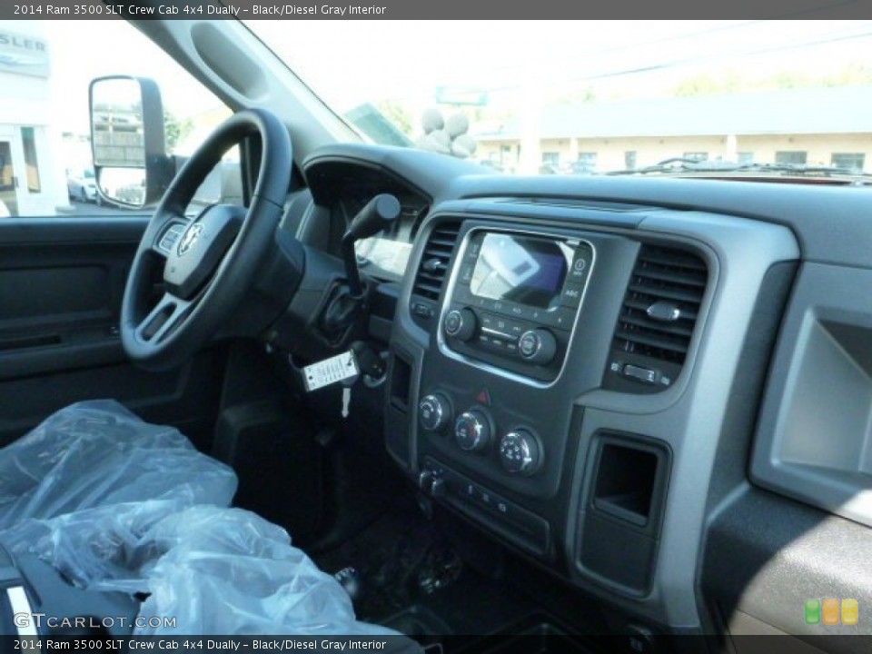 Black/Diesel Gray Interior Dashboard for the 2014 Ram 3500 SLT Crew Cab 4x4 Dually #86429159
