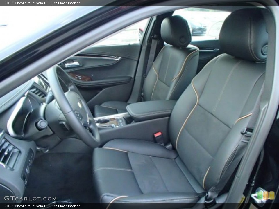 Jet Black Interior Front Seat for the 2014 Chevrolet Impala LT #86432004