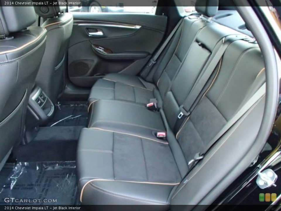 Jet Black Interior Rear Seat for the 2014 Chevrolet Impala LT #86432026