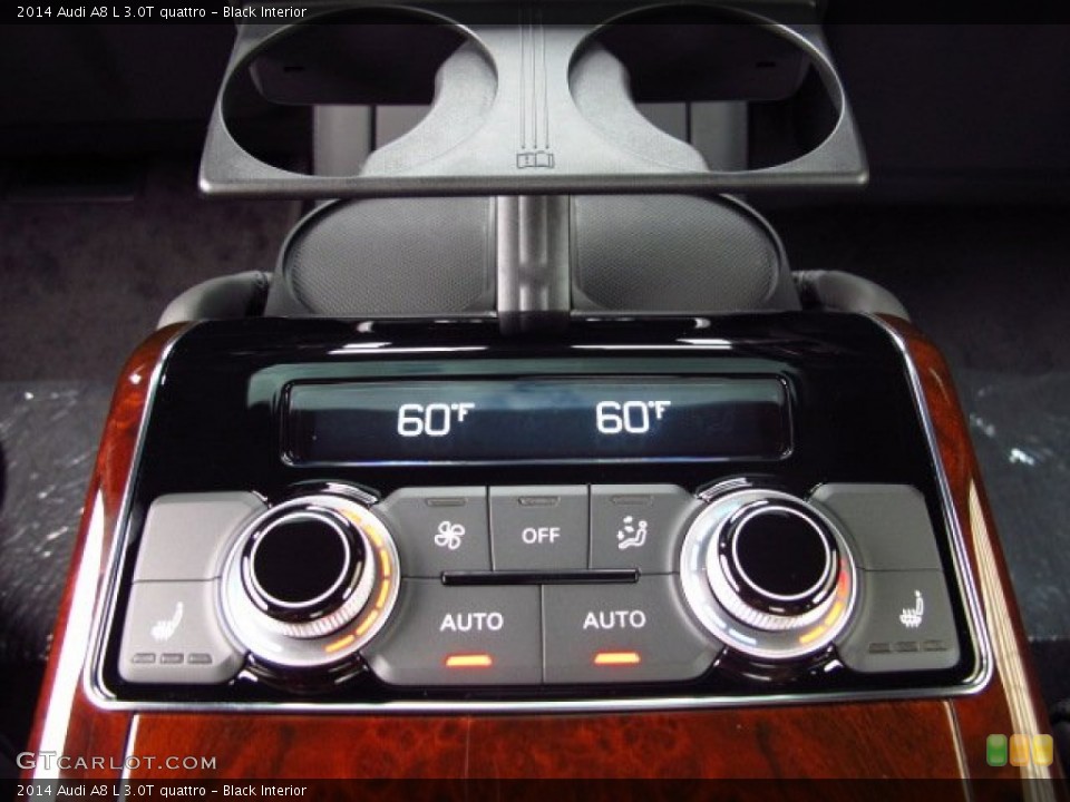 Black Interior Controls for the 2014 Audi A8 L 3.0T quattro #86438517