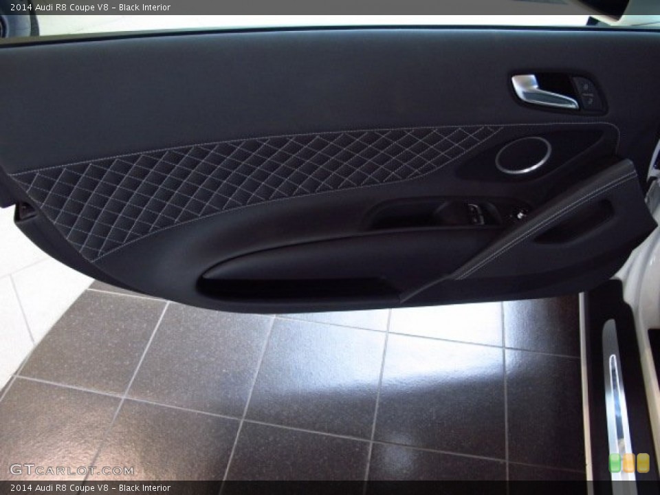 Black Interior Door Panel for the 2014 Audi R8 Coupe V8 #86438928