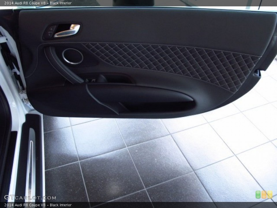 Black Interior Door Panel for the 2014 Audi R8 Coupe V8 #86438972