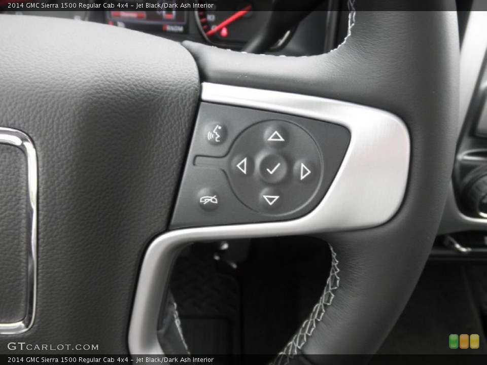 Jet Black/Dark Ash Interior Controls for the 2014 GMC Sierra 1500 Regular Cab 4x4 #86444331