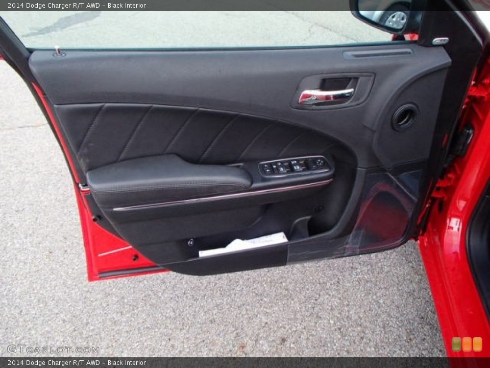 Black Interior Door Panel for the 2014 Dodge Charger R/T AWD #86453346