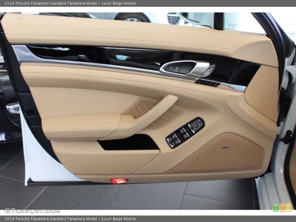 Luxor Beige Interior Door Panel for the 2014 Porsche Panamera  #86456751
