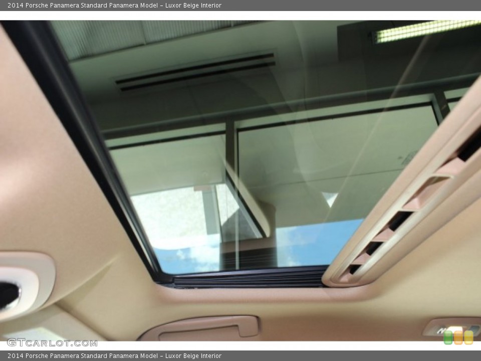 Luxor Beige Interior Sunroof for the 2014 Porsche Panamera  #86456922