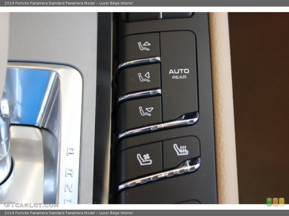 Luxor Beige Interior Controls for the 2014 Porsche Panamera  #86457088