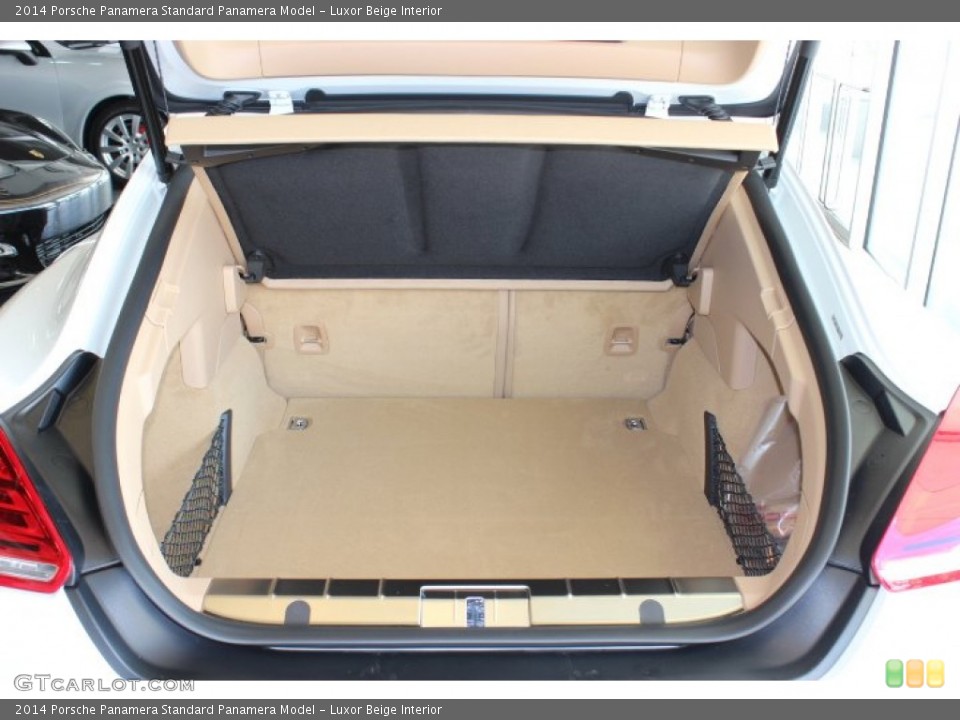 Luxor Beige Interior Trunk for the 2014 Porsche Panamera  #86457369