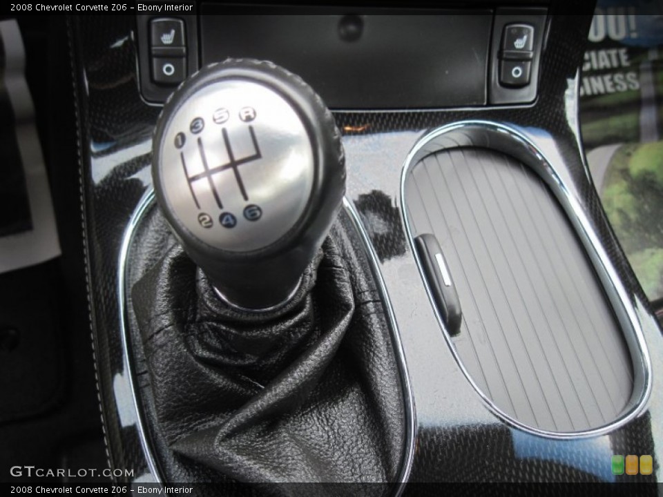 Ebony Interior Transmission for the 2008 Chevrolet Corvette Z06 #86457828