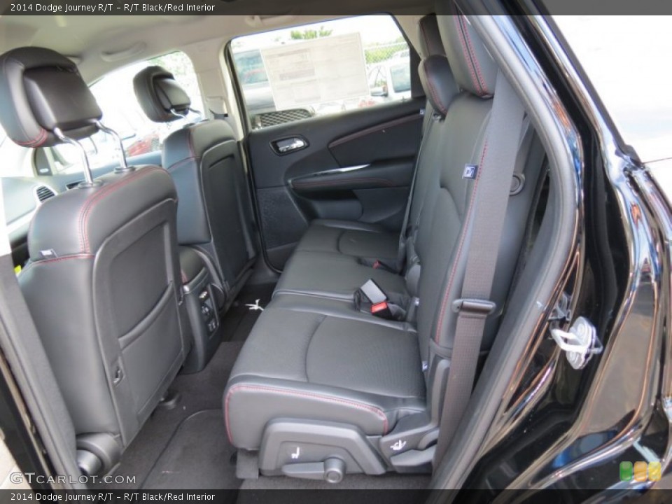 R/T Black/Red Interior Rear Seat for the 2014 Dodge Journey R/T #86458008