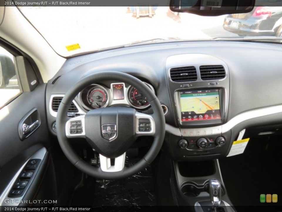 R/T Black/Red Interior Dashboard for the 2014 Dodge Journey R/T #86458062