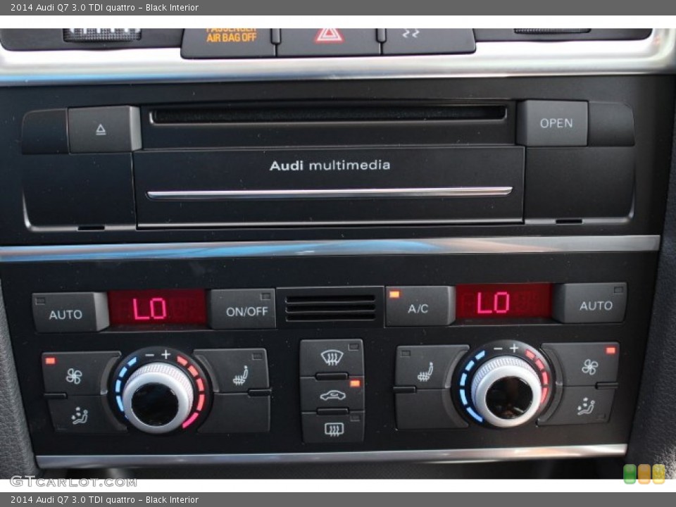 Black Interior Audio System for the 2014 Audi Q7 3.0 TDI quattro #86458191