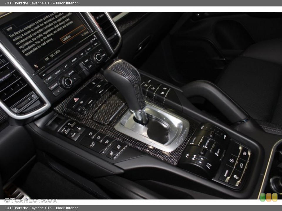 Black Interior Transmission for the 2013 Porsche Cayenne GTS #86459931